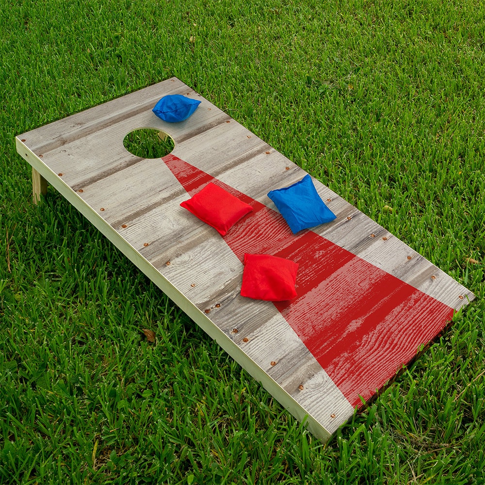 Red Arrow - Cornhole Board Wrap - Set of 2