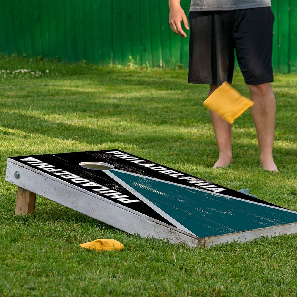 Philadelphia Football - Cornhole Board Wrap - Set of 2