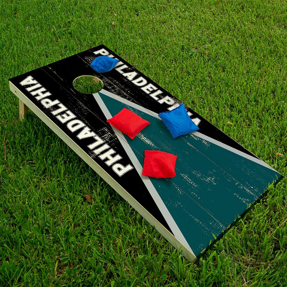 Philadelphia Football - Cornhole Board Wrap - Set of 2