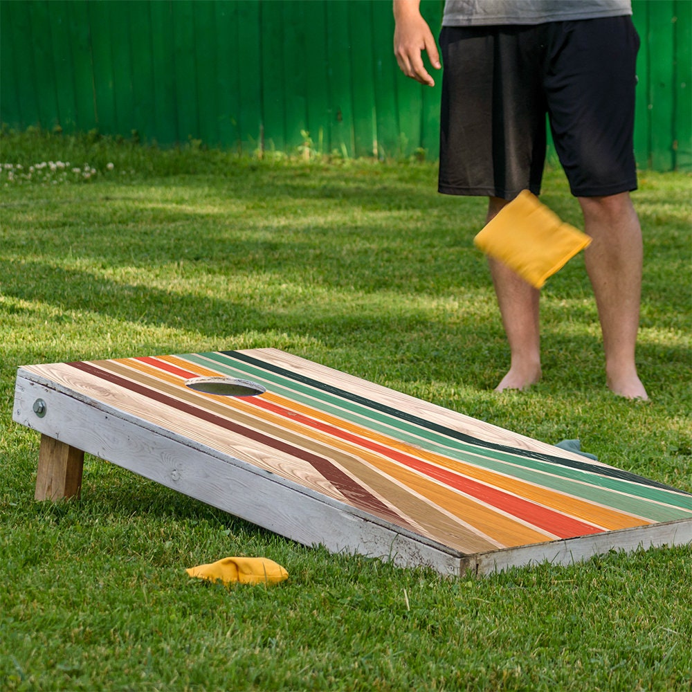 Carnival Slide - Cornhole Board Wrap - Set of 2