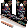 Sugar Skulls - Cornhole Board Wrap - Set of 2