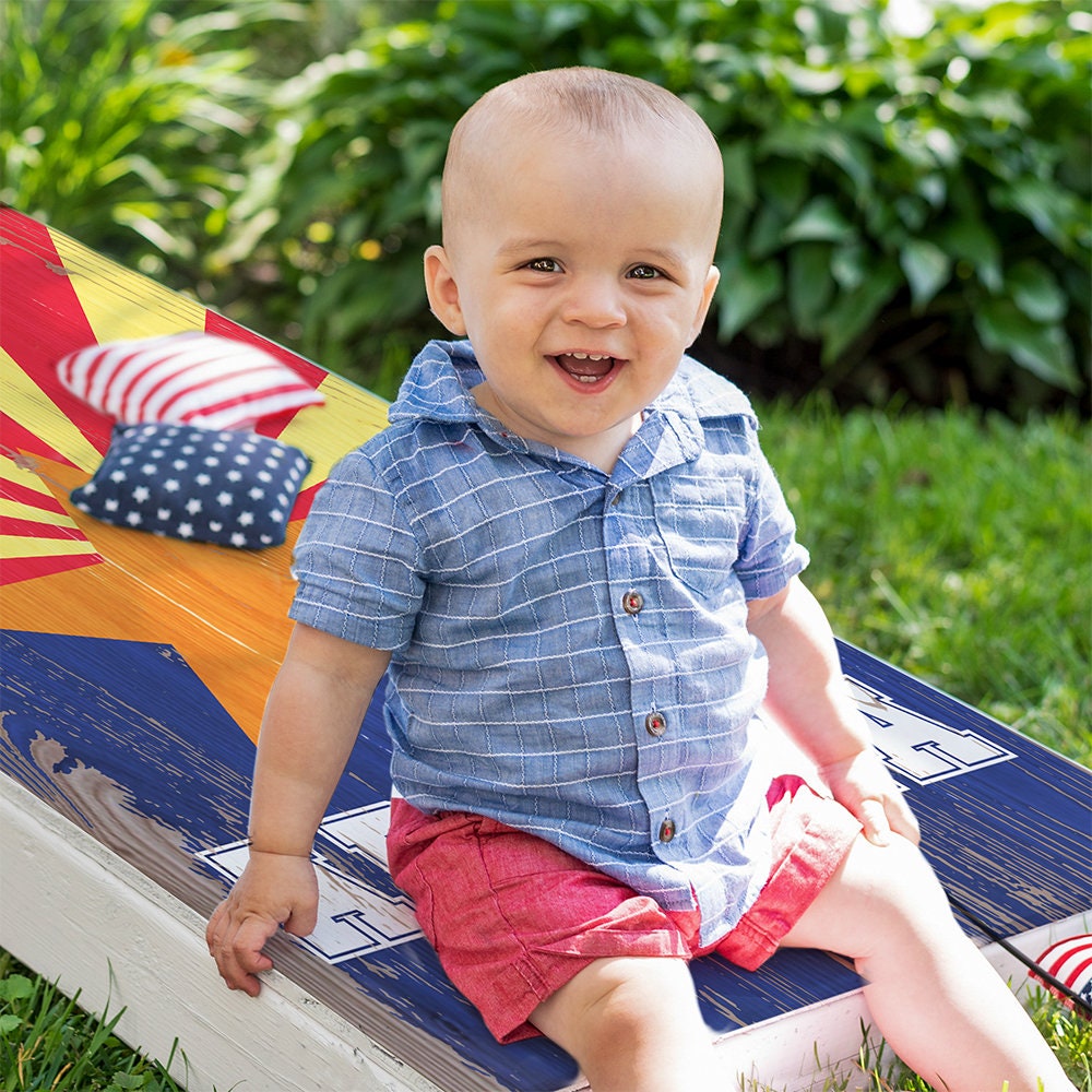 Arizona State Flag - Cornhole Board Wrap - Set of 2