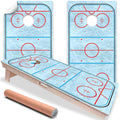 Hockey Rink - Cornhole Board Wrap - Set of 2