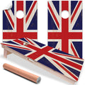 British Flag - Cornhole Board Wrap - Set of 2