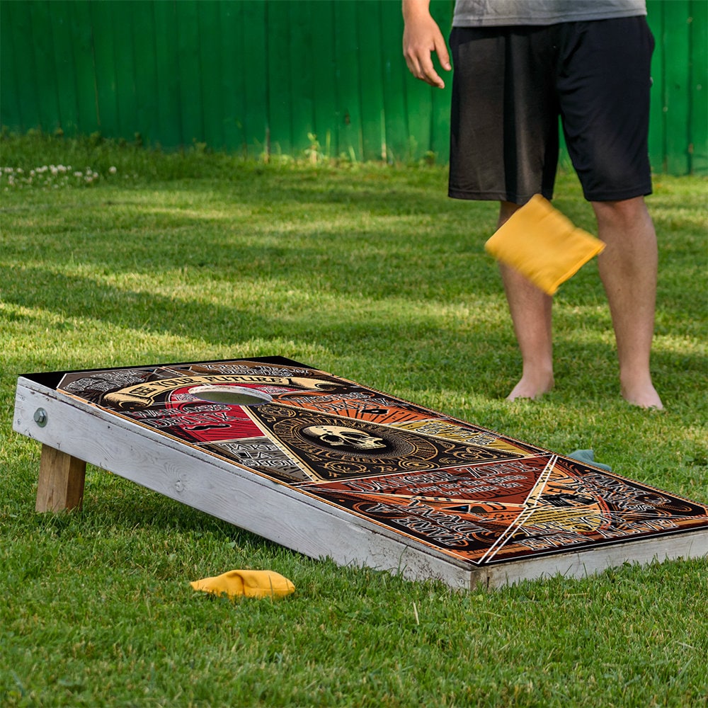 Oujia Board - Cornhole Board Wrap - Set of 2