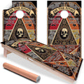 Oujia Board - Cornhole Board Wrap - Set of 2