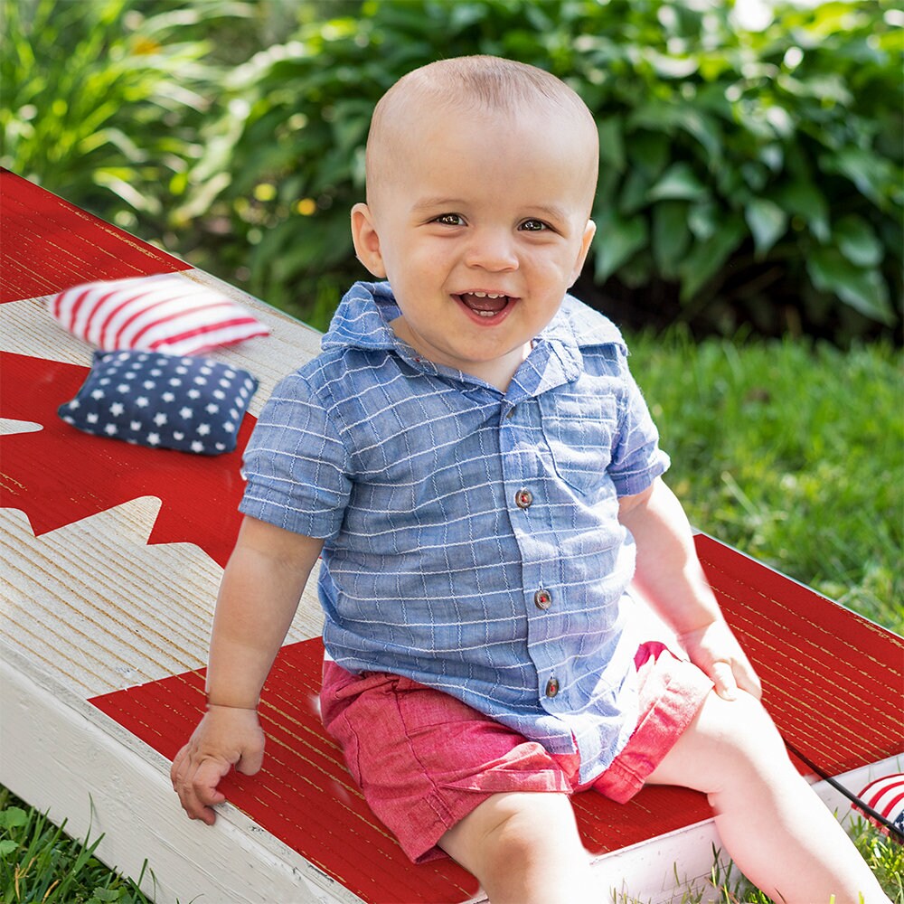 Canadian Flag - Cornhole Board Wrap - Set of 2