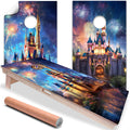 Magic Castles - Cornhole Board Wrap - Set of 2