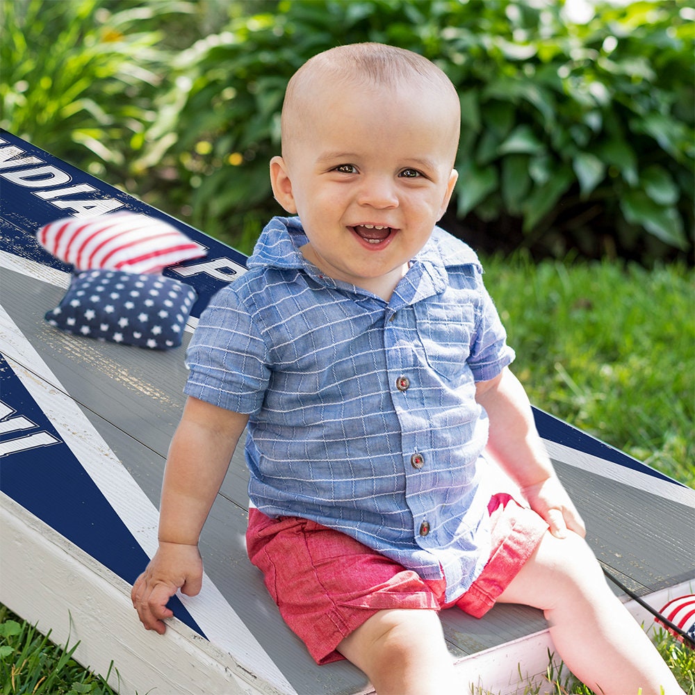 Indianapolis Football - Cornhole Board Wrap - Set of 2