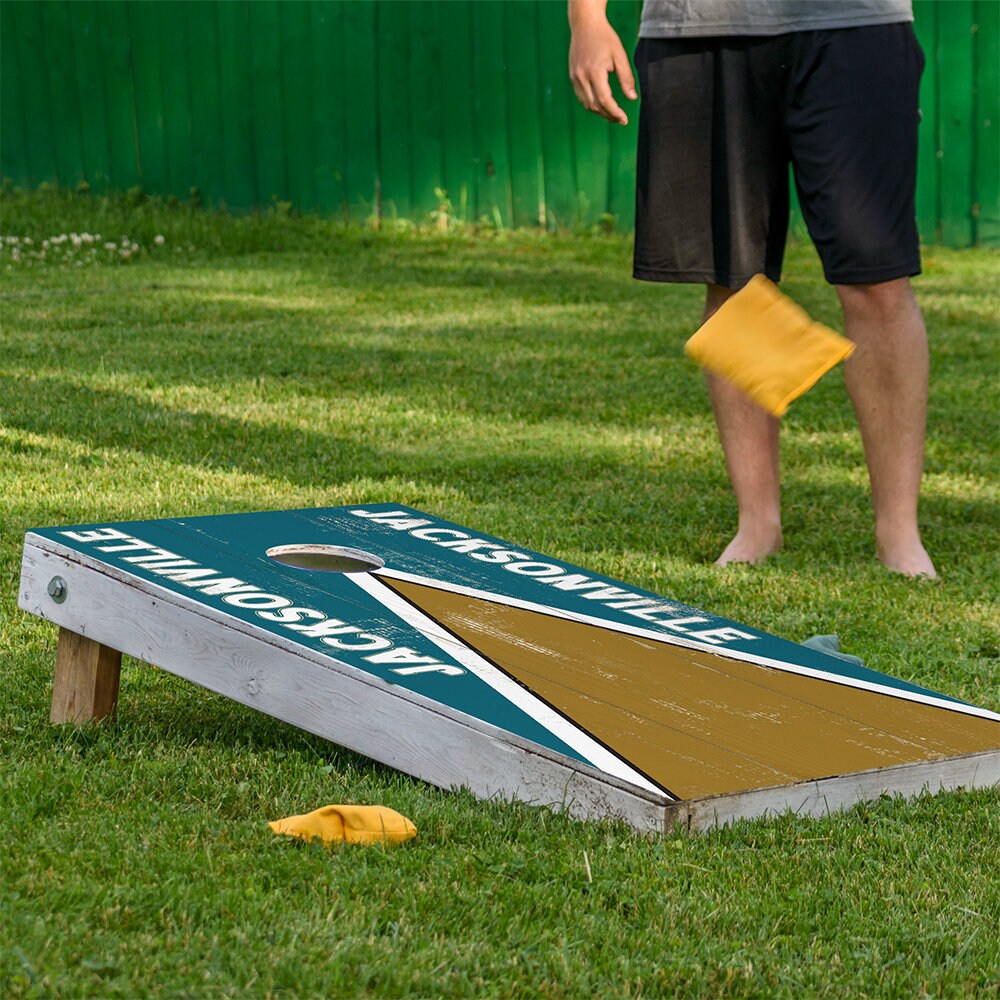 Jacksonville Football - Cornhole Board Wrap - Set of 2