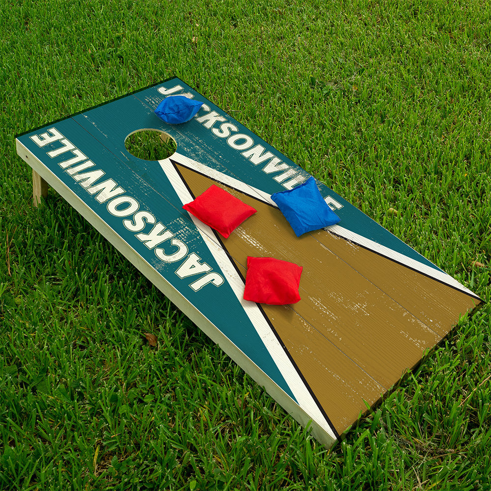 Jacksonville Football - Cornhole Board Wrap - Set of 2