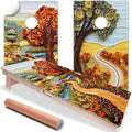 Country Roads - Cornhole Board Wrap - Set of 2