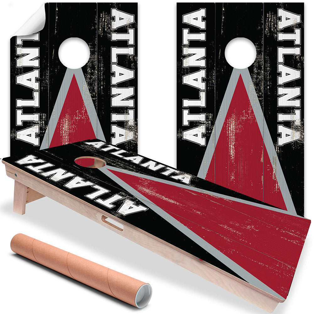 Atlanta Football - Cornhole Board Wrap - Set of 2