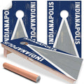 Indianapolis Football - Cornhole Board Wrap - Set of 2