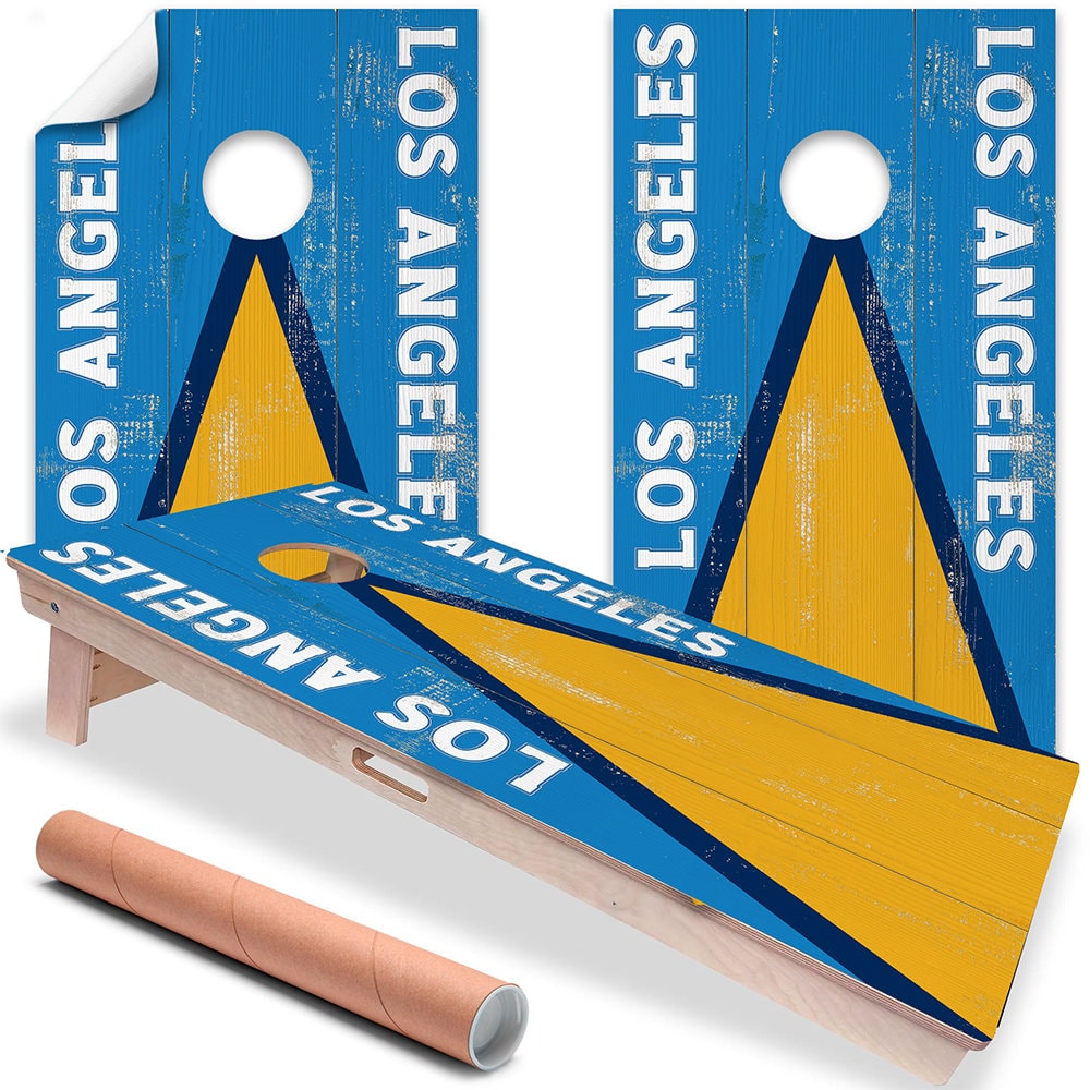 Los Angeles Football - Cornhole Board Wrap - Set of 2