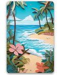 Beach Dreams - Metal Sign