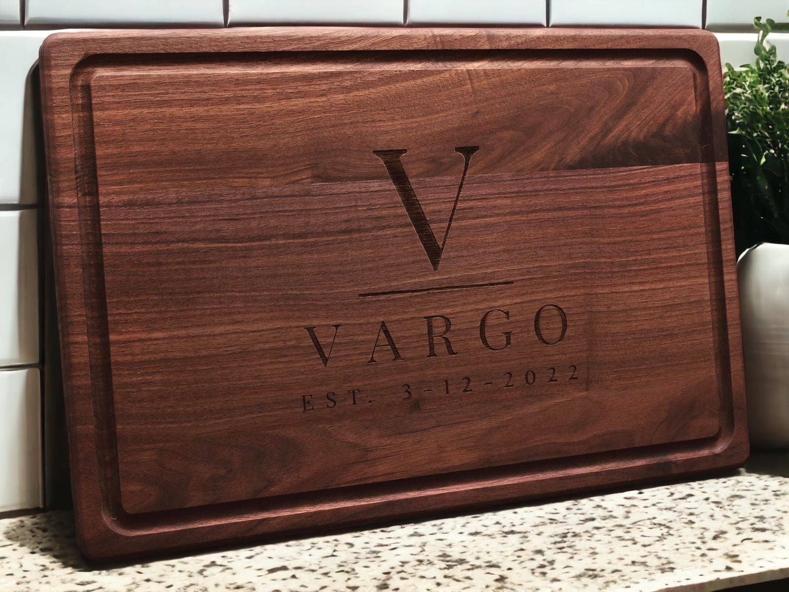 Personalized Cutting Board, Wedding Gift, Housewarming Gift, Charcuterie Board, Gift for Home, Bridal Shower Gift, Couple Gift, USA Made