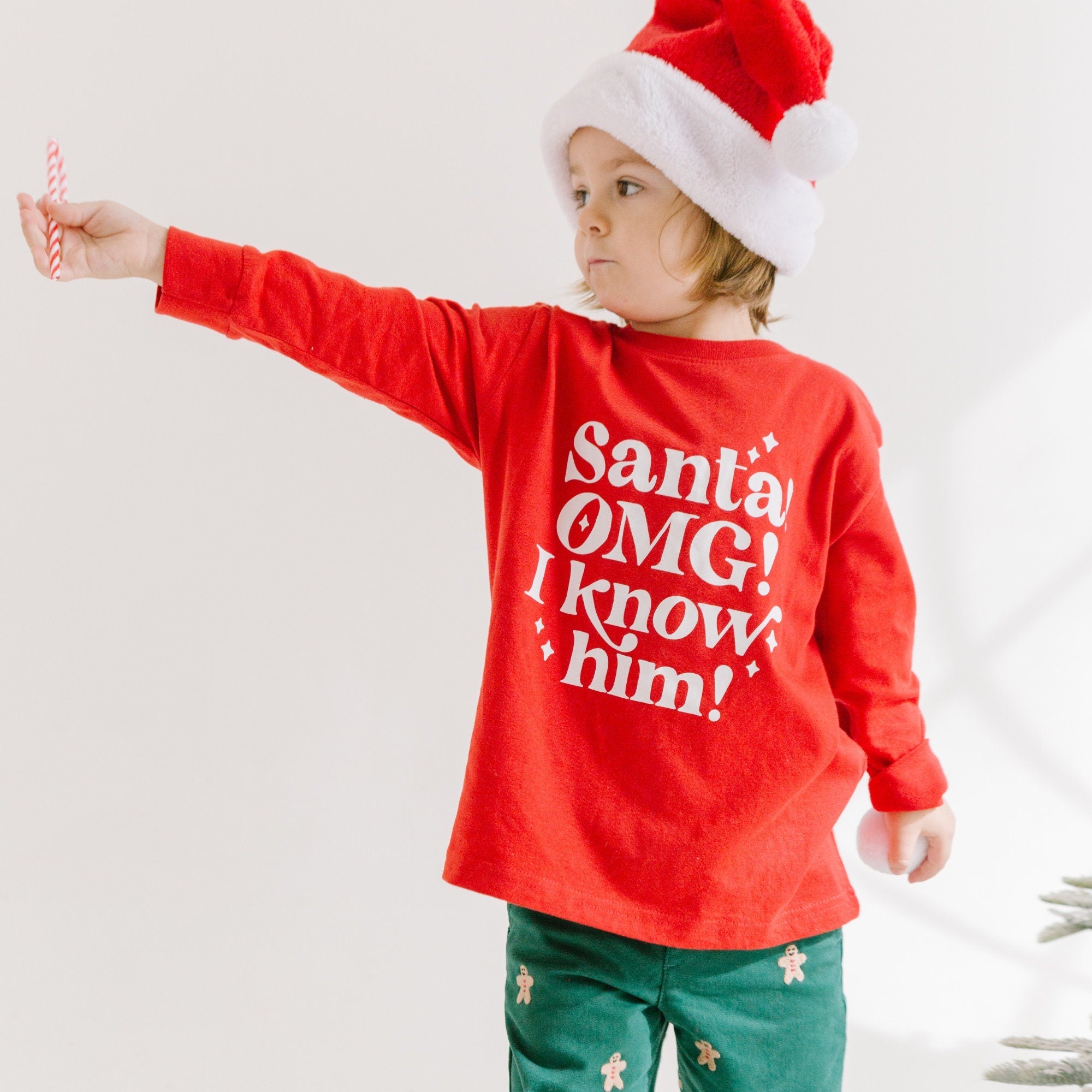 Santa! omg I know him!