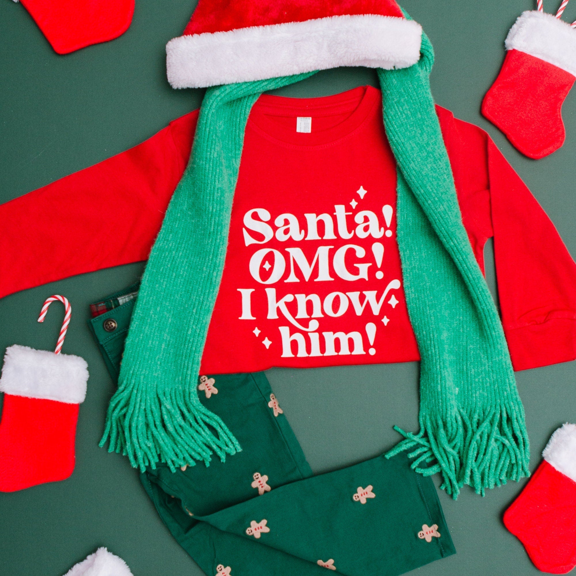 Santa! omg I know him!