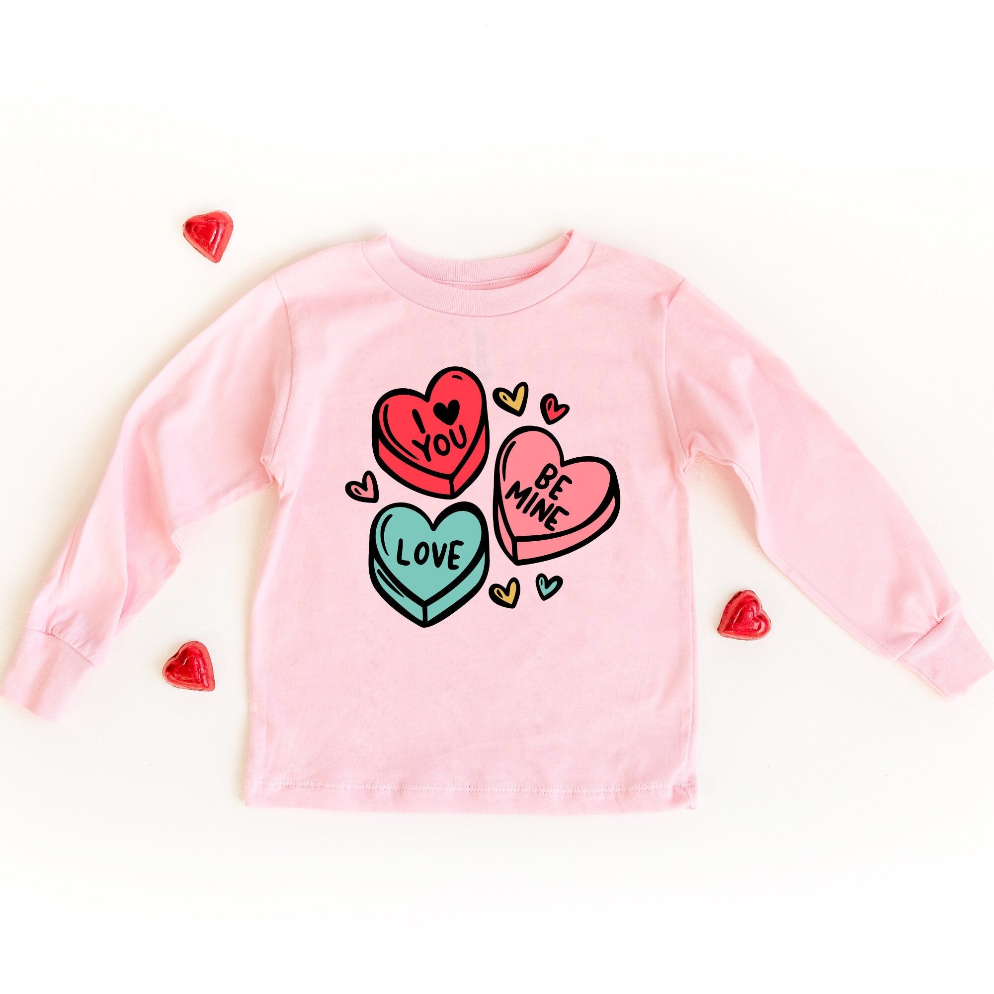 Candy Hearts Long Sleeve