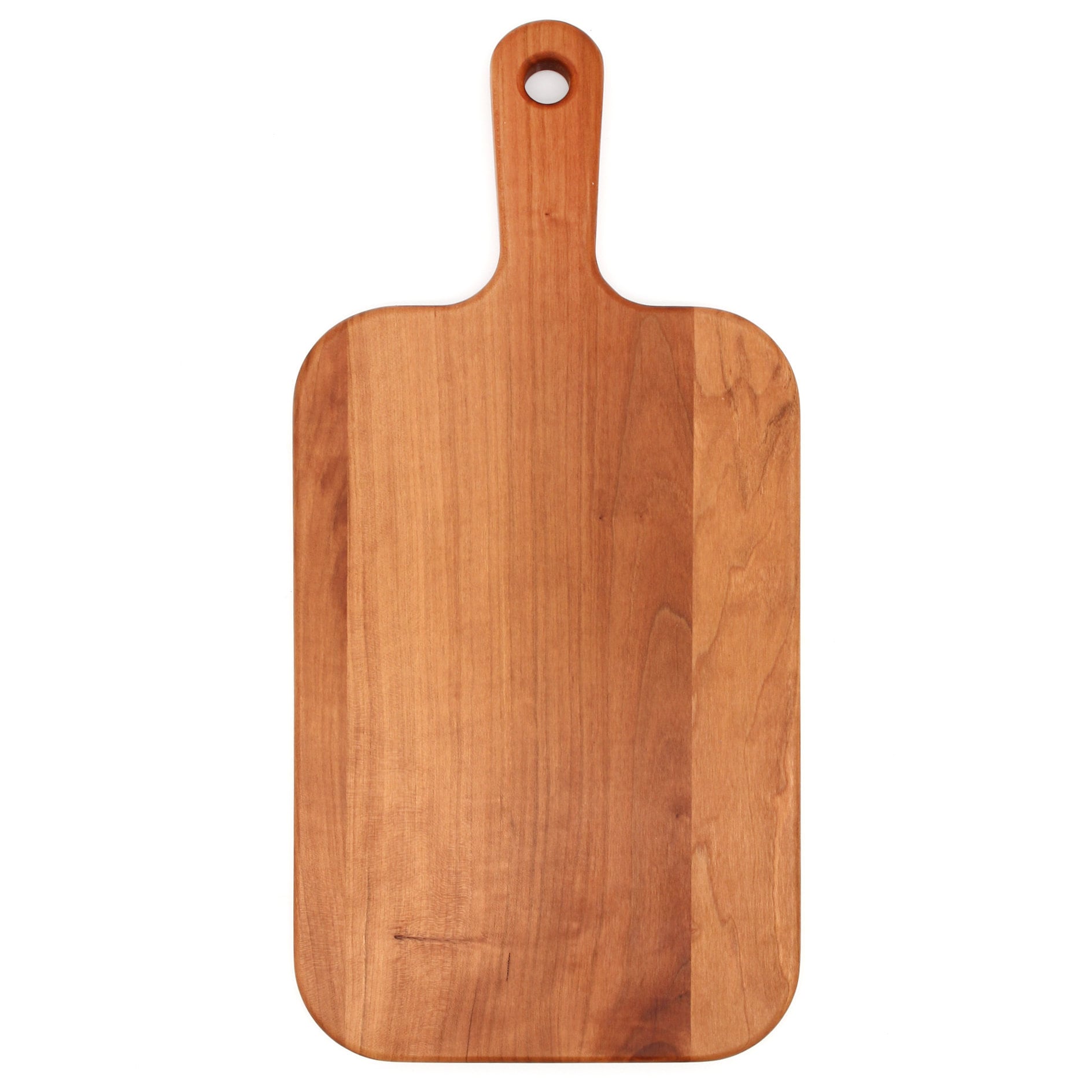 Personalized Last Name Letter Charcuterie Board, Monogram Cherry Wood Paddle Board, Mother’s Day Gift, Wedding Gift, Made in The USA