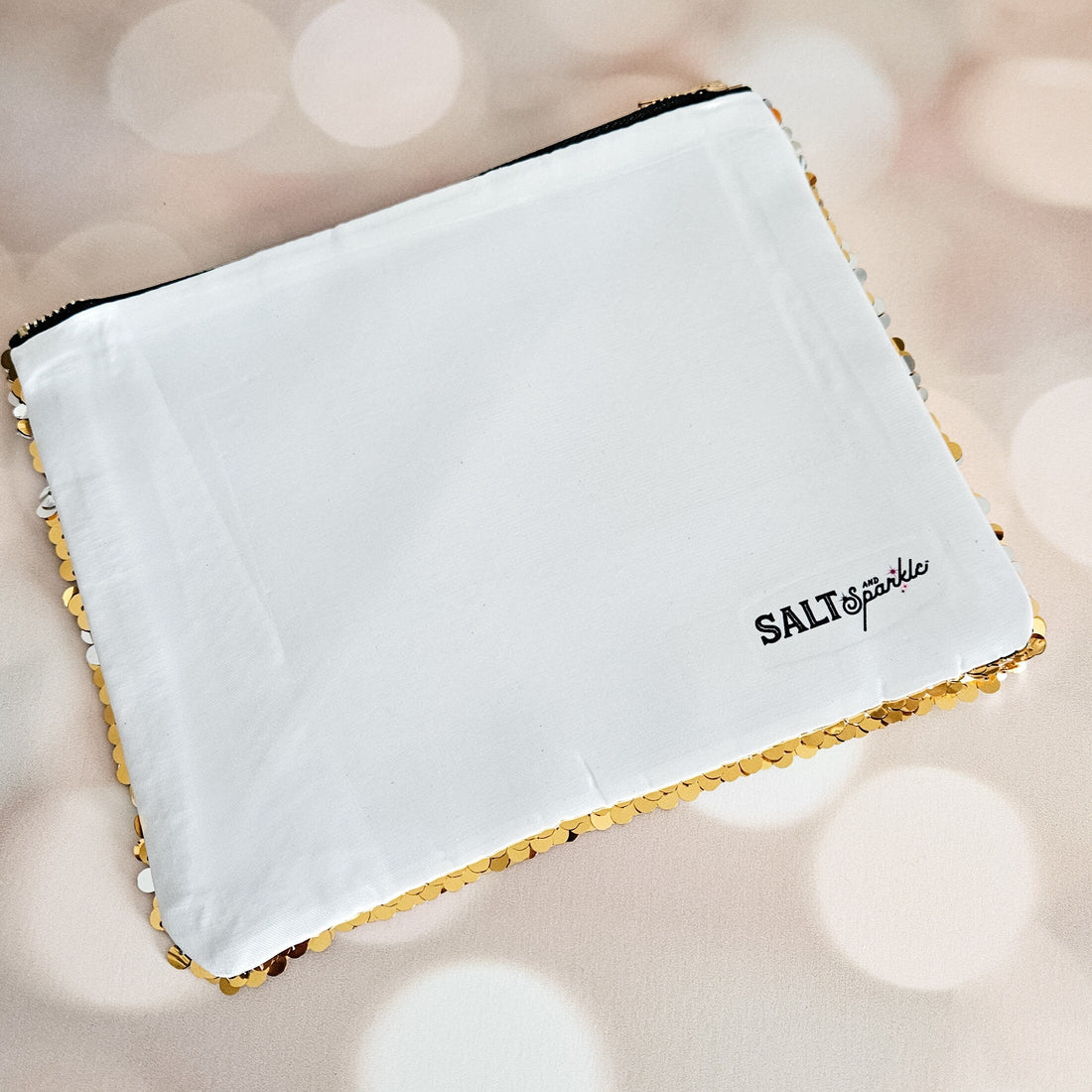 Stash and Cash 420 Sequin Cosmetic Case