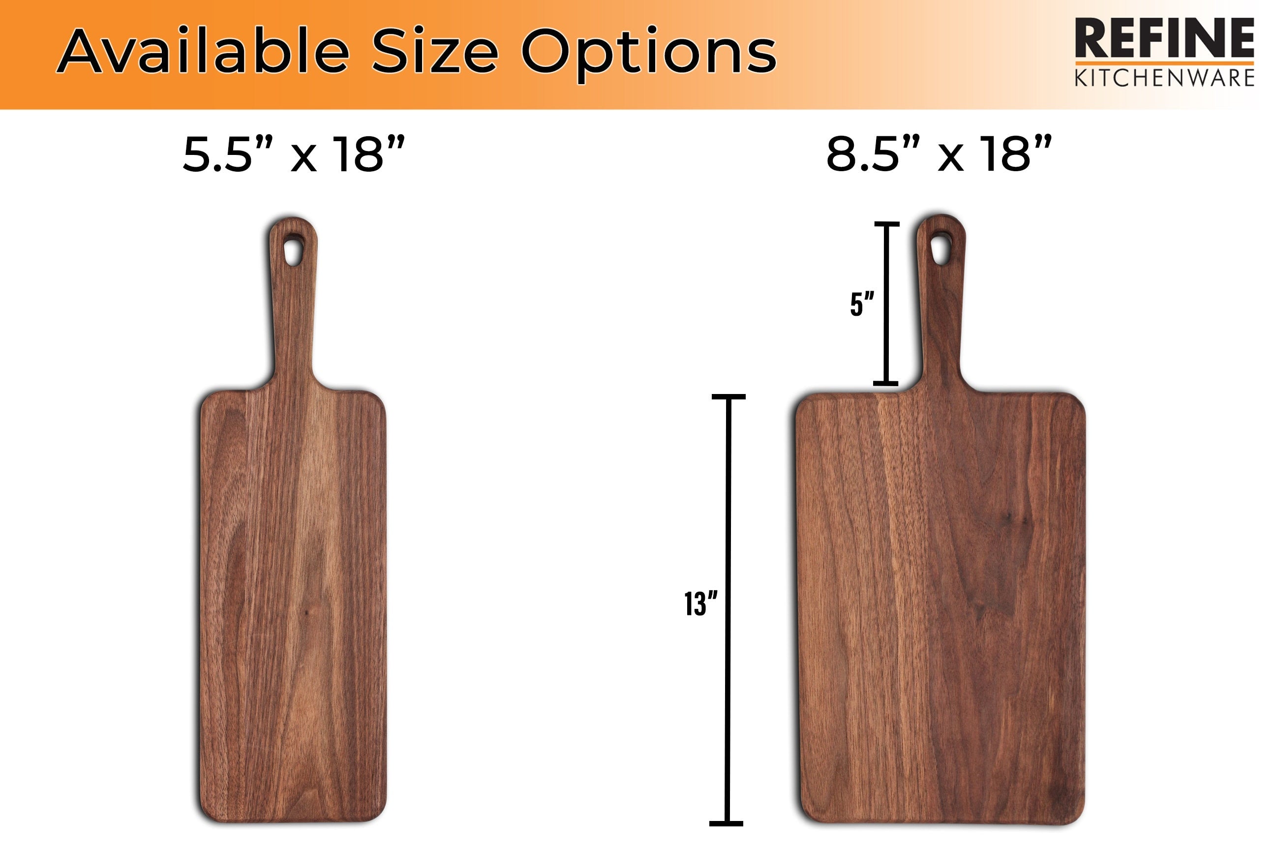 Walnut Paddle Cutting Board With Handle, Walnut Cutting Board With Handle, Charcuterie Board With Handle, 100% Handmade in the USA