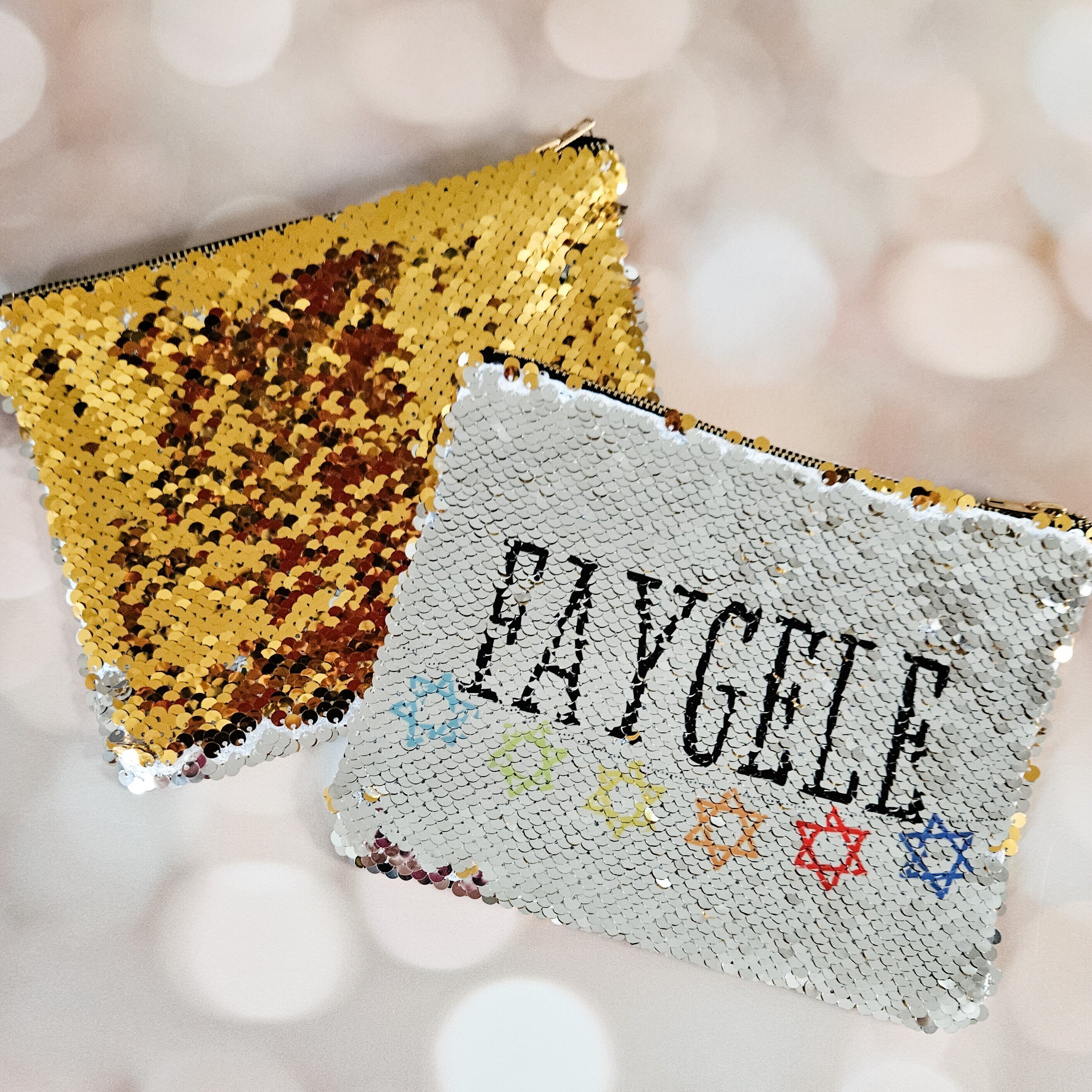 Faygele Sequined Pride Pouch