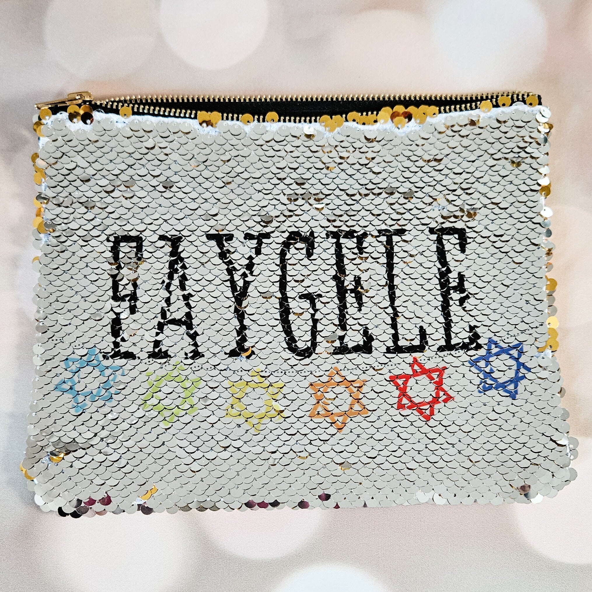 Faygele Sequined Pride Pouch