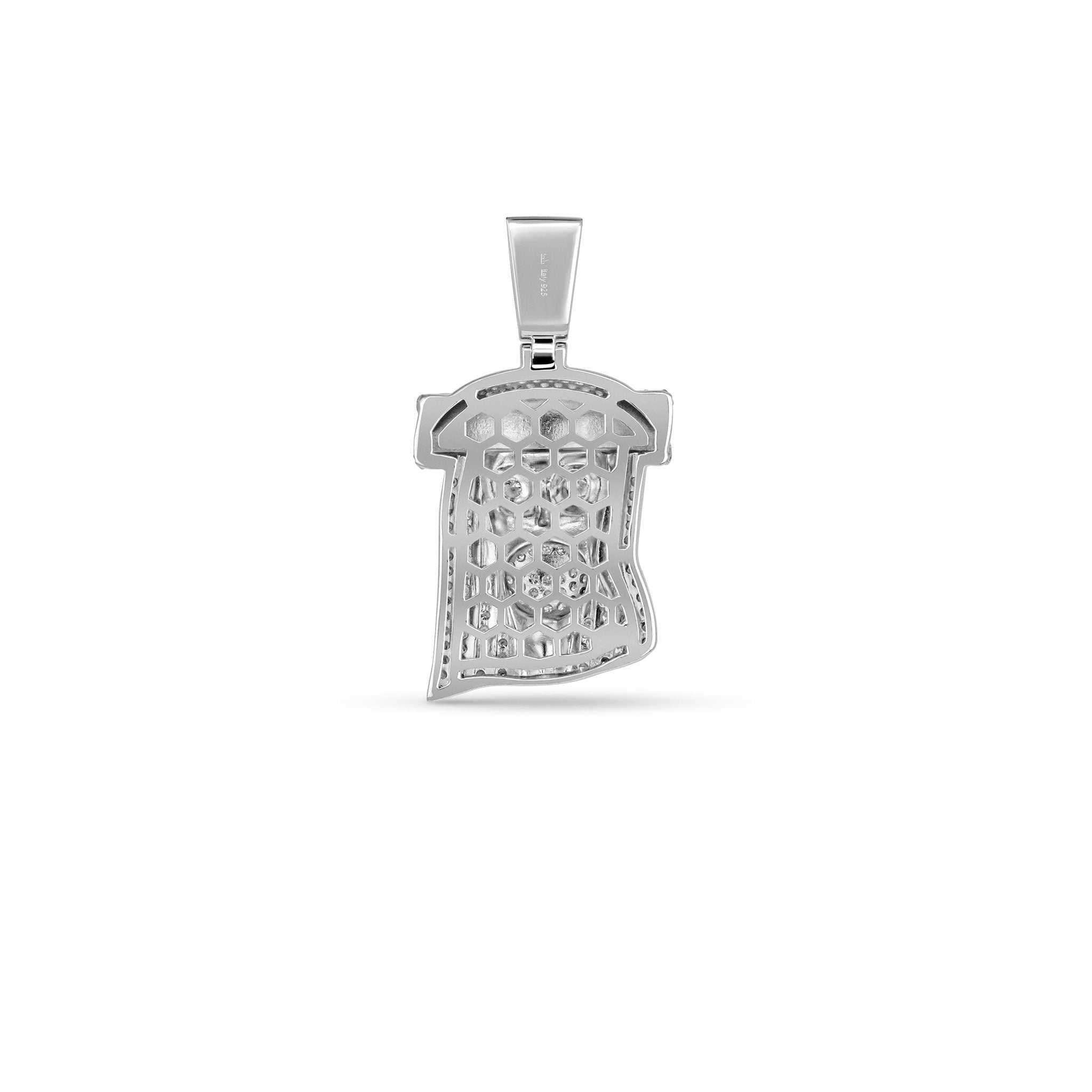 Moissanite Jesus Head Piece Pendant 925 Sterling Silver