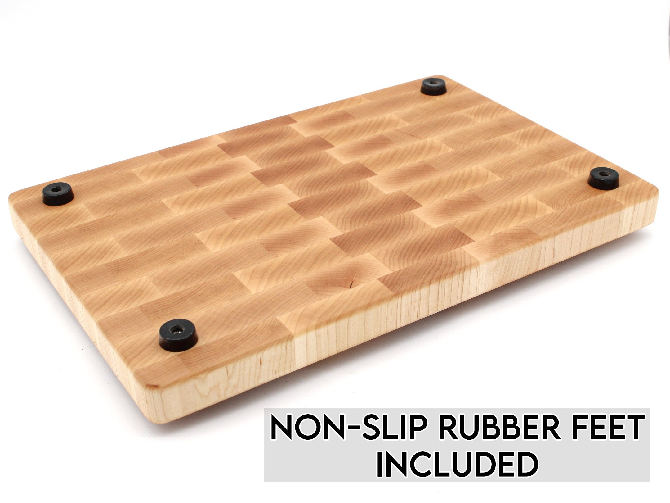 Wedding Gift, Extra Large End Grain Walnut Cutting Board, End Grain Butcher Block with Rubber Feet, Mother's Day, Anniversary Gift, USA Made