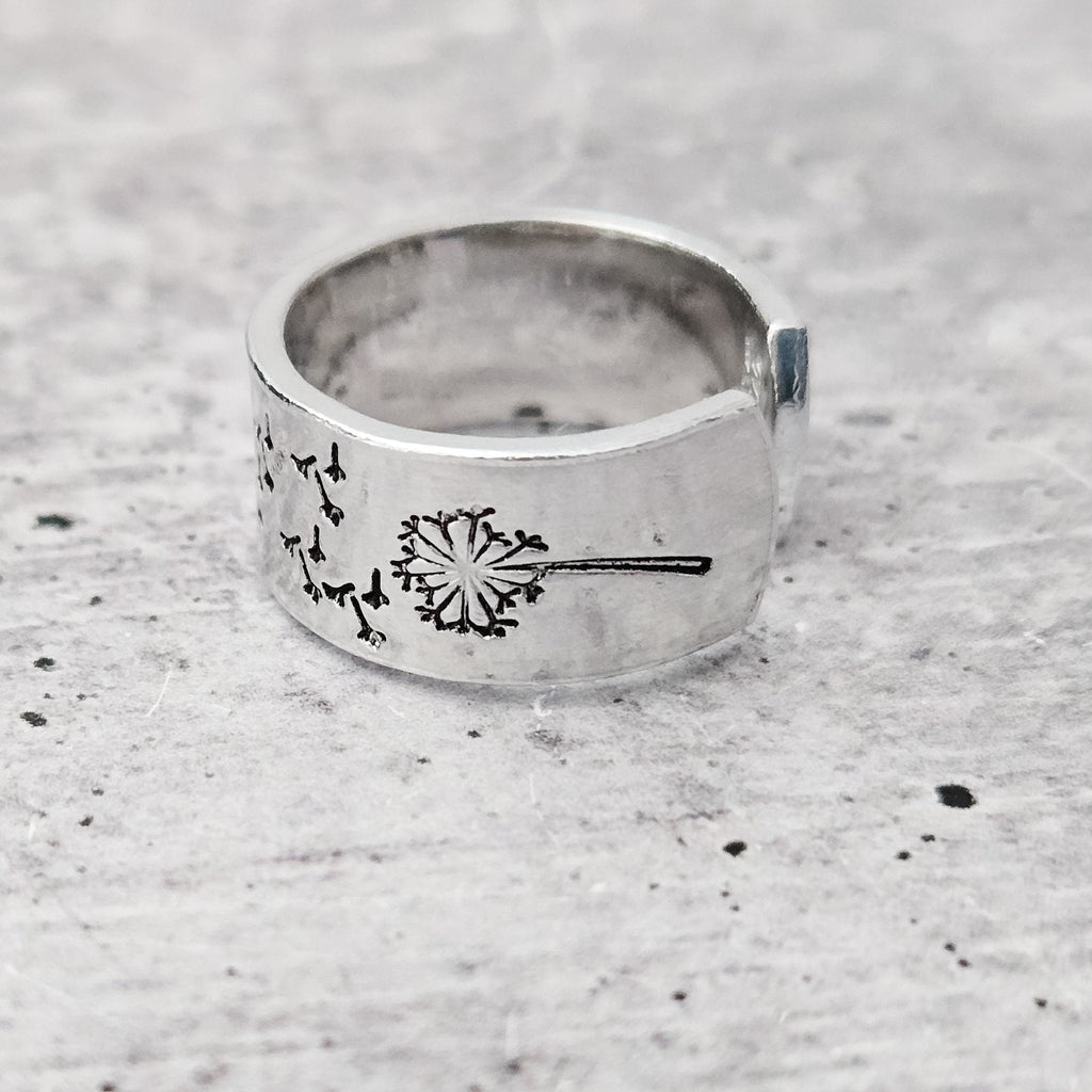 Dandelion Open Back Ring