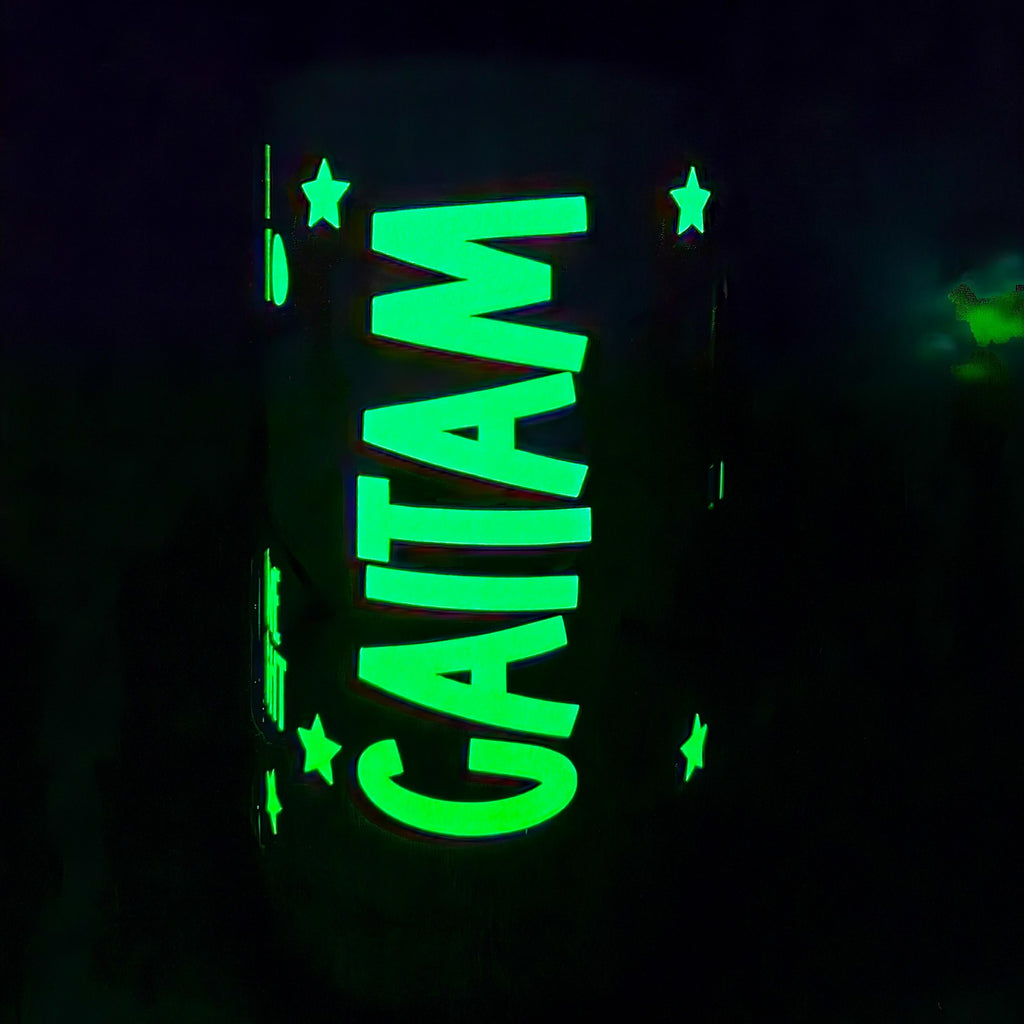 Kids Shine Bright Christmas Lights Glow-in-the-Dark Sippy Cup