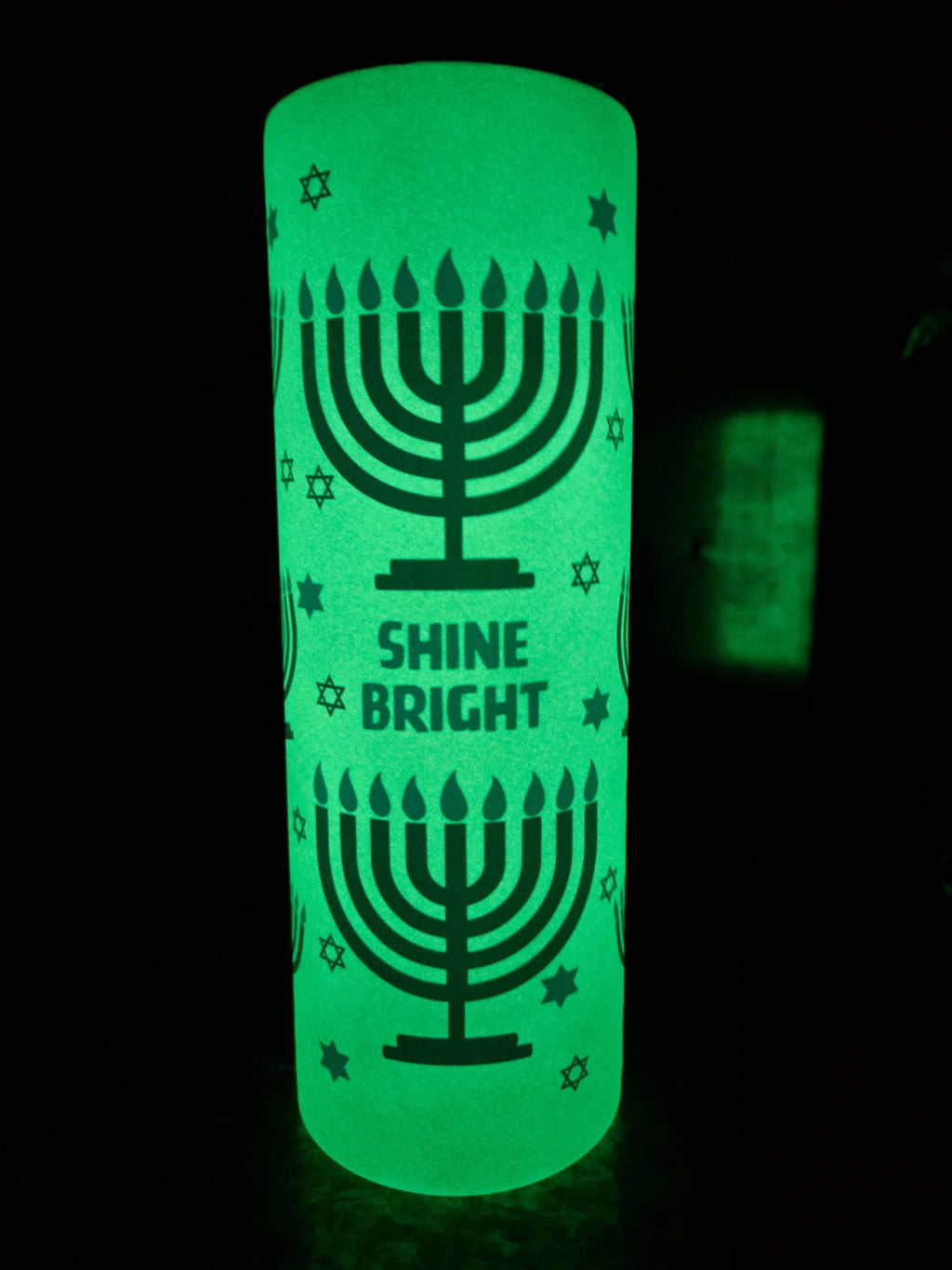 Chrismukkah Glow-in-the-Dark 20oz Tumbler Set