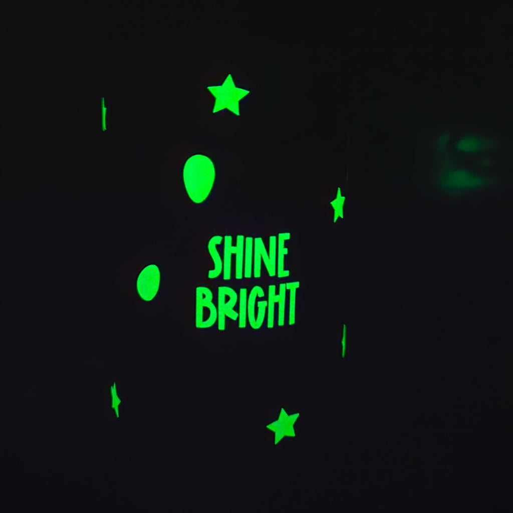 Kids Shine Bright Christmas Lights Glow-in-the-Dark Sippy Cup