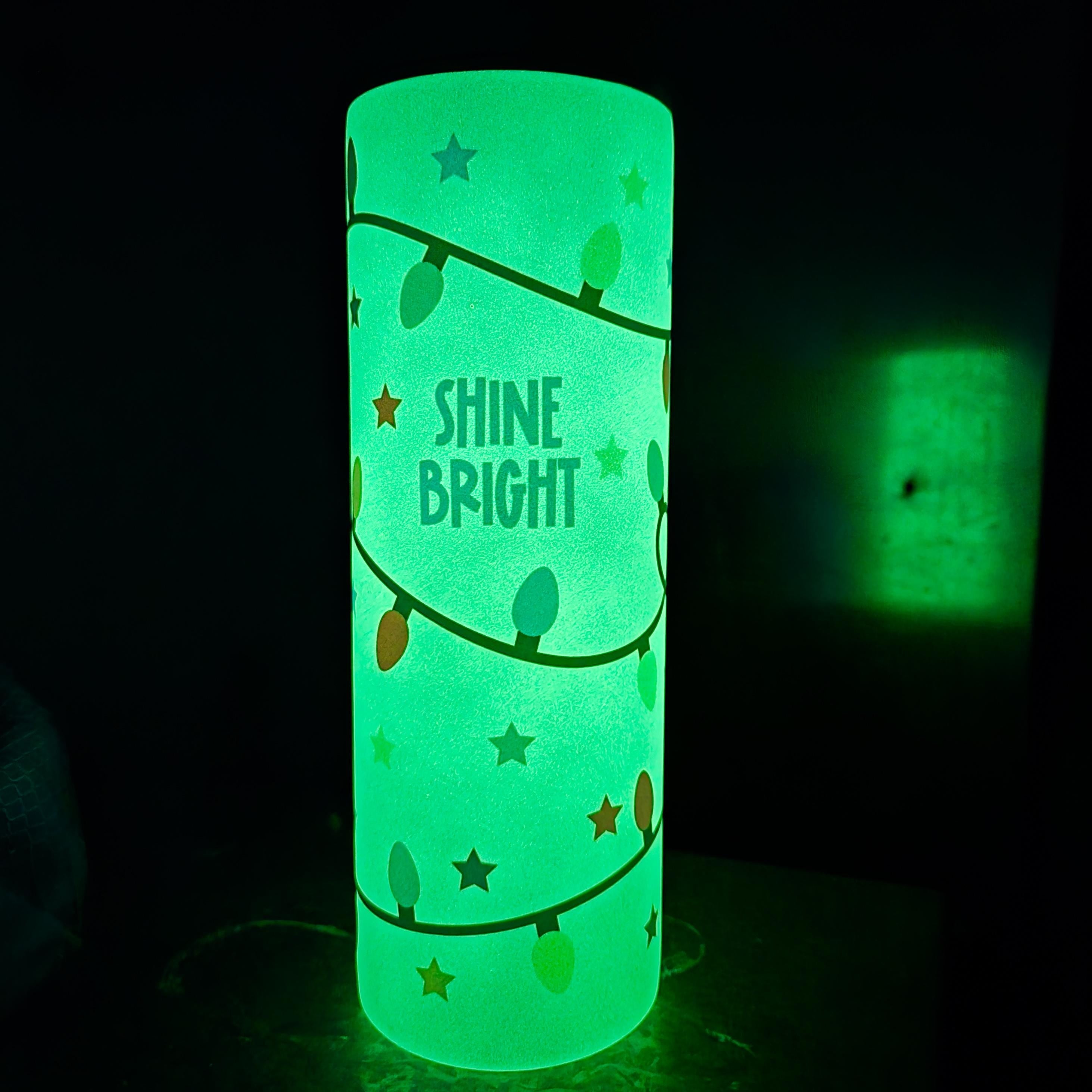 Chrismukkah Glow-in-the-Dark 20oz Tumbler Set