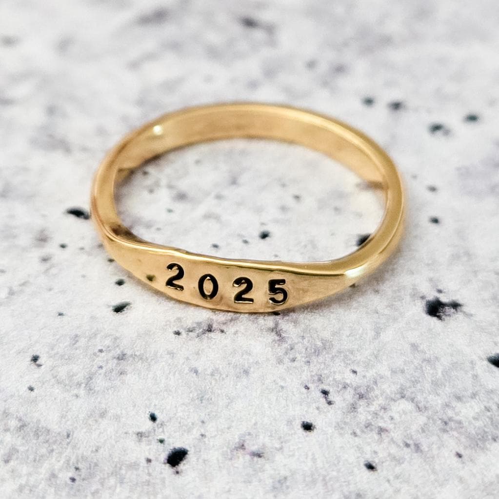 Class of 2026 Dainty Gold or Silver Ring