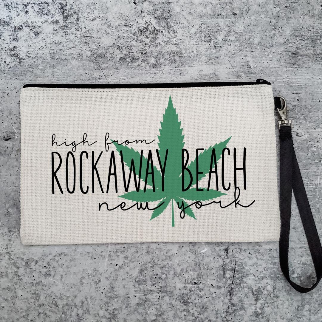 High From (Your City Here) 420 Wristlet Bag