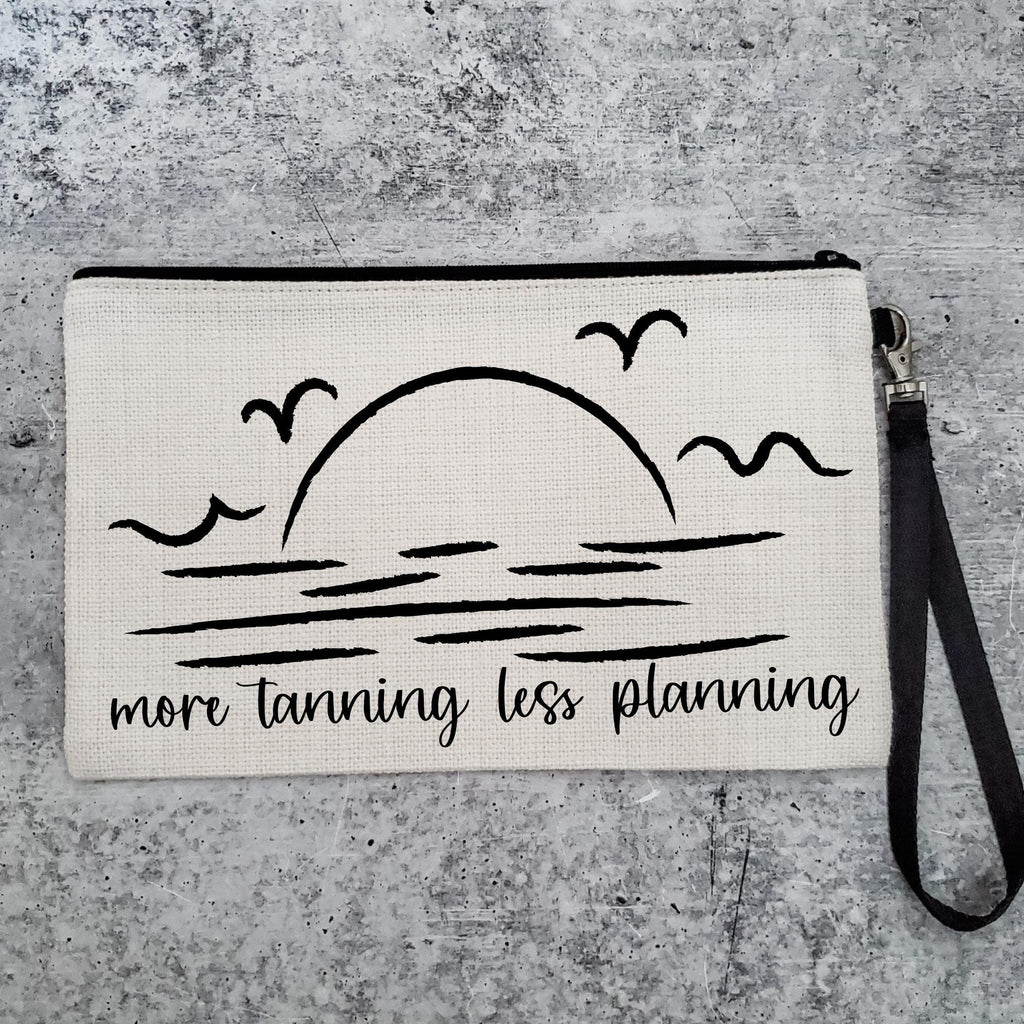 More Tanning Less Planning Teacher Tote Bag for Summer
