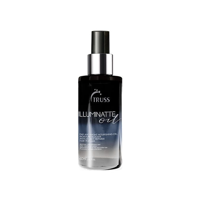 Truss Illuminatte Oil 2.0 oz hydrating hair treatment bottle