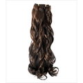 Illusions Collection Utopia Curl 16 inch hair extension in a voluminous, curly style