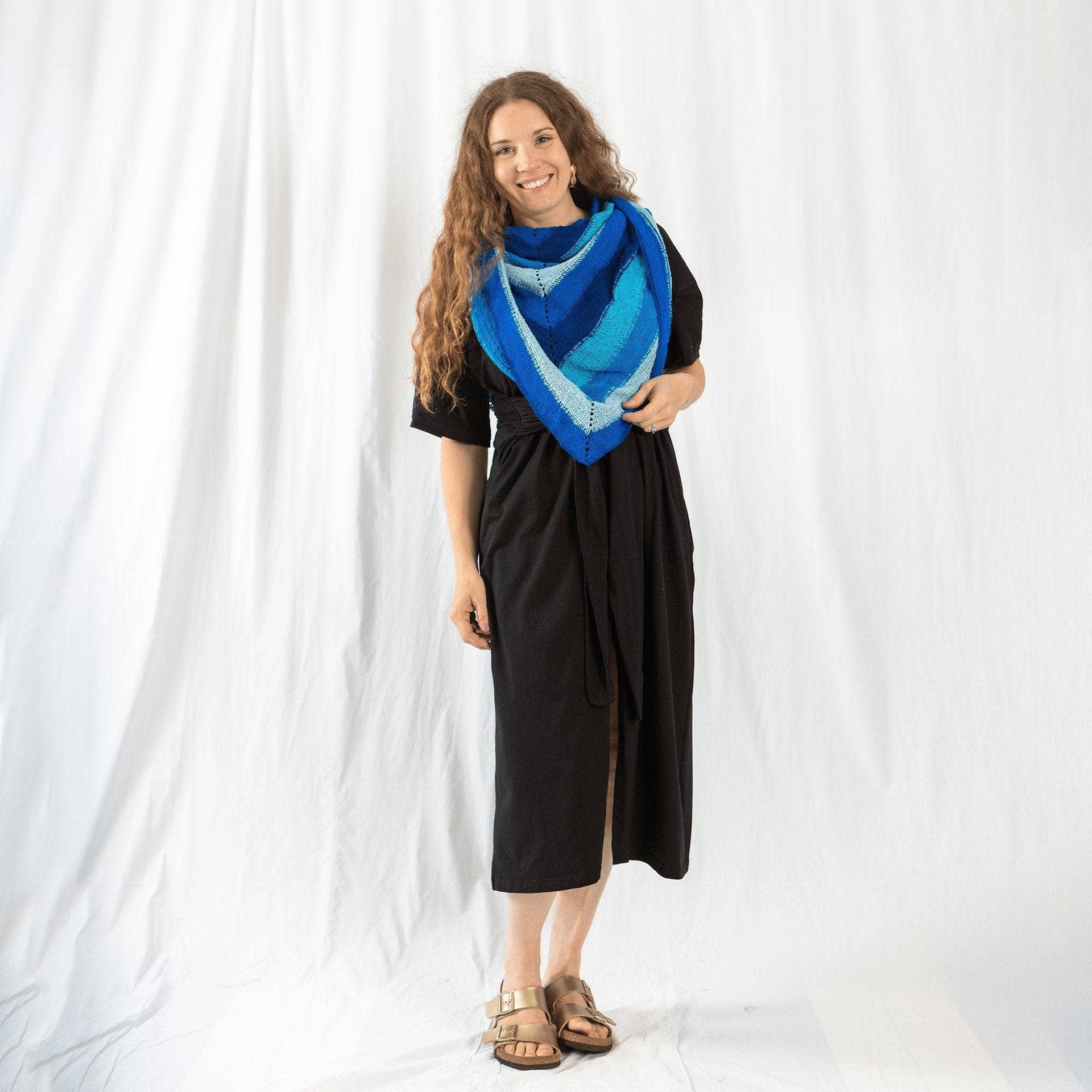 I'm Feeling Plucky Tunisian Crochet Shawl Pattern - DIY Scarf