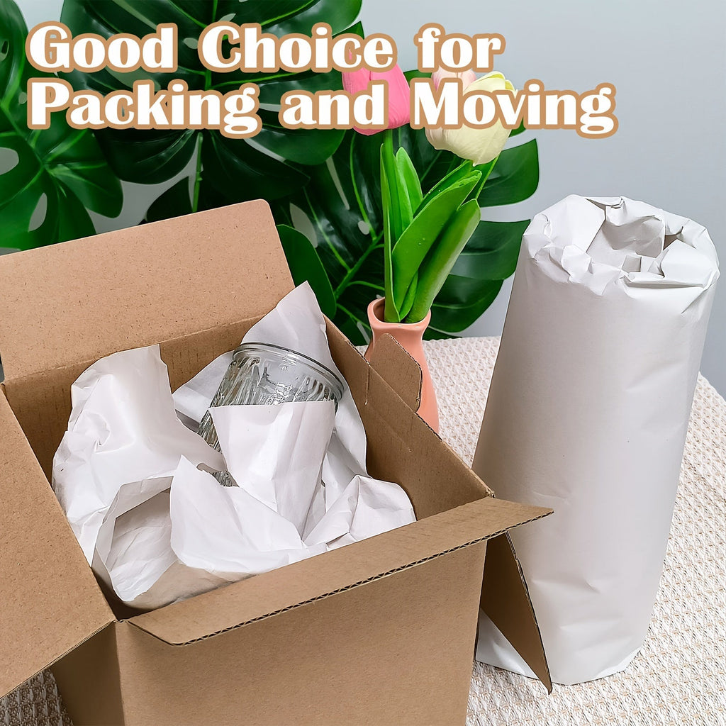 200-Piece Heavy-Duty Packing Paper - 27x15 Inch Moving Supplies