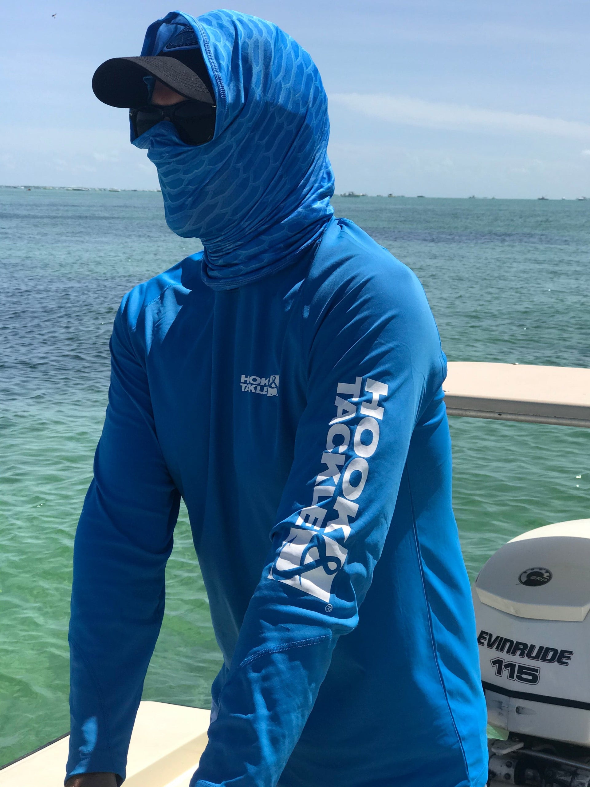 Men's Seamount Performance Long Sleeve UV Fishing Hoodie