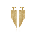 Golden Drop Earring