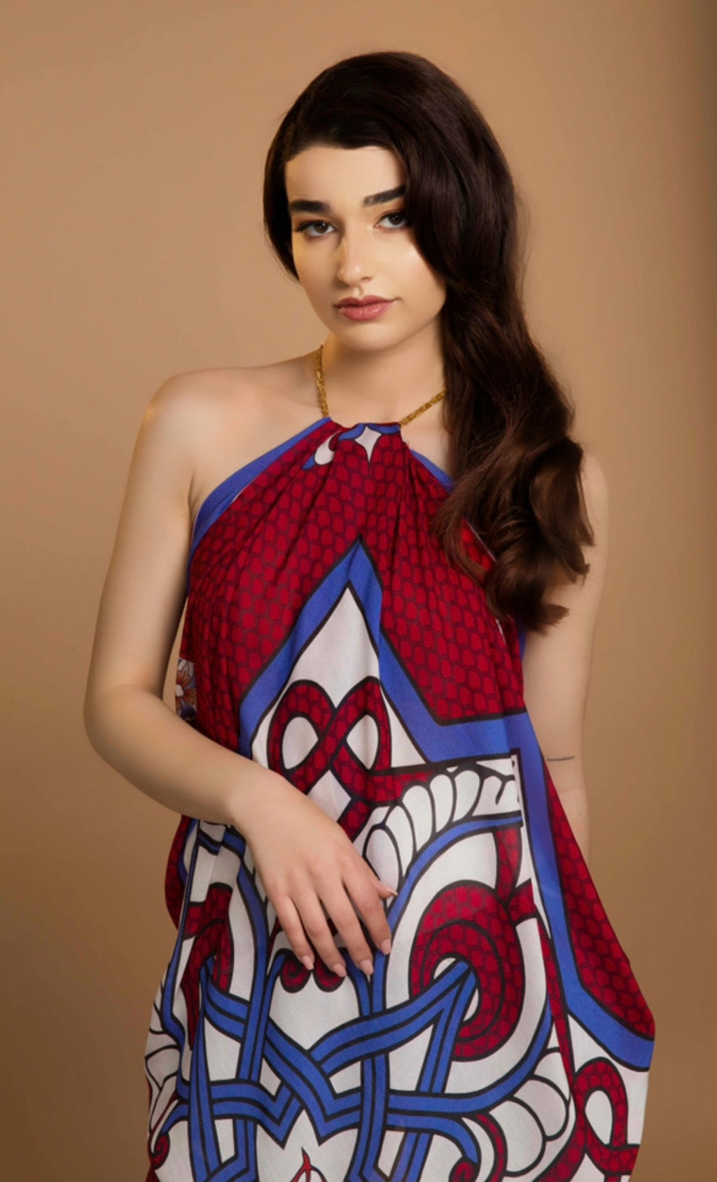 Oversized Ornament Scarf