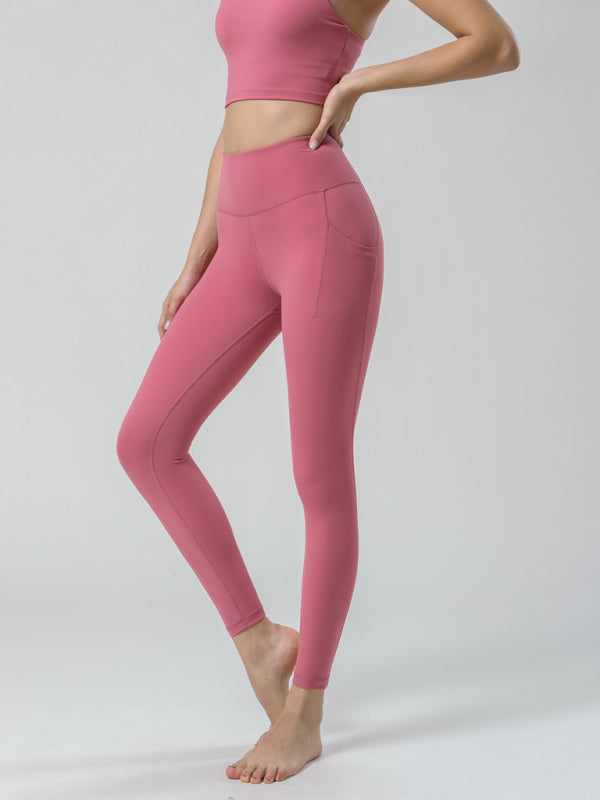 Women's High-Waist Yoga Capri Pants - Double Brushed & Ultra Soft