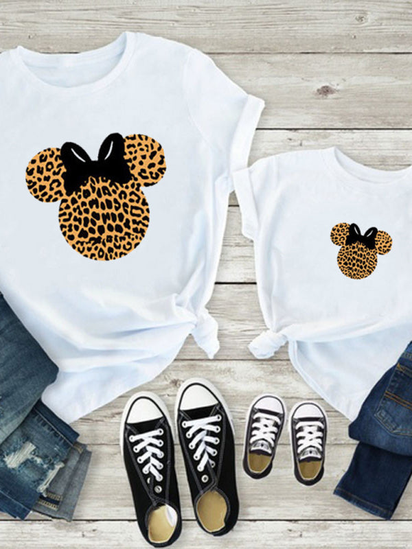Women Mama and Mini Matching Graphic Print Short Sleeve T-Shirt - Image 3