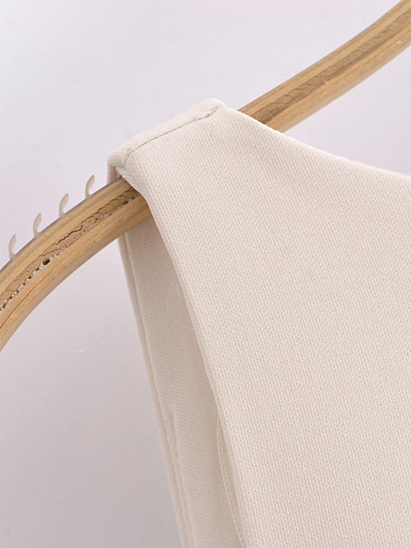 Belted Fitted Dress | Spring Summer Casual | Blue & Cream Colors