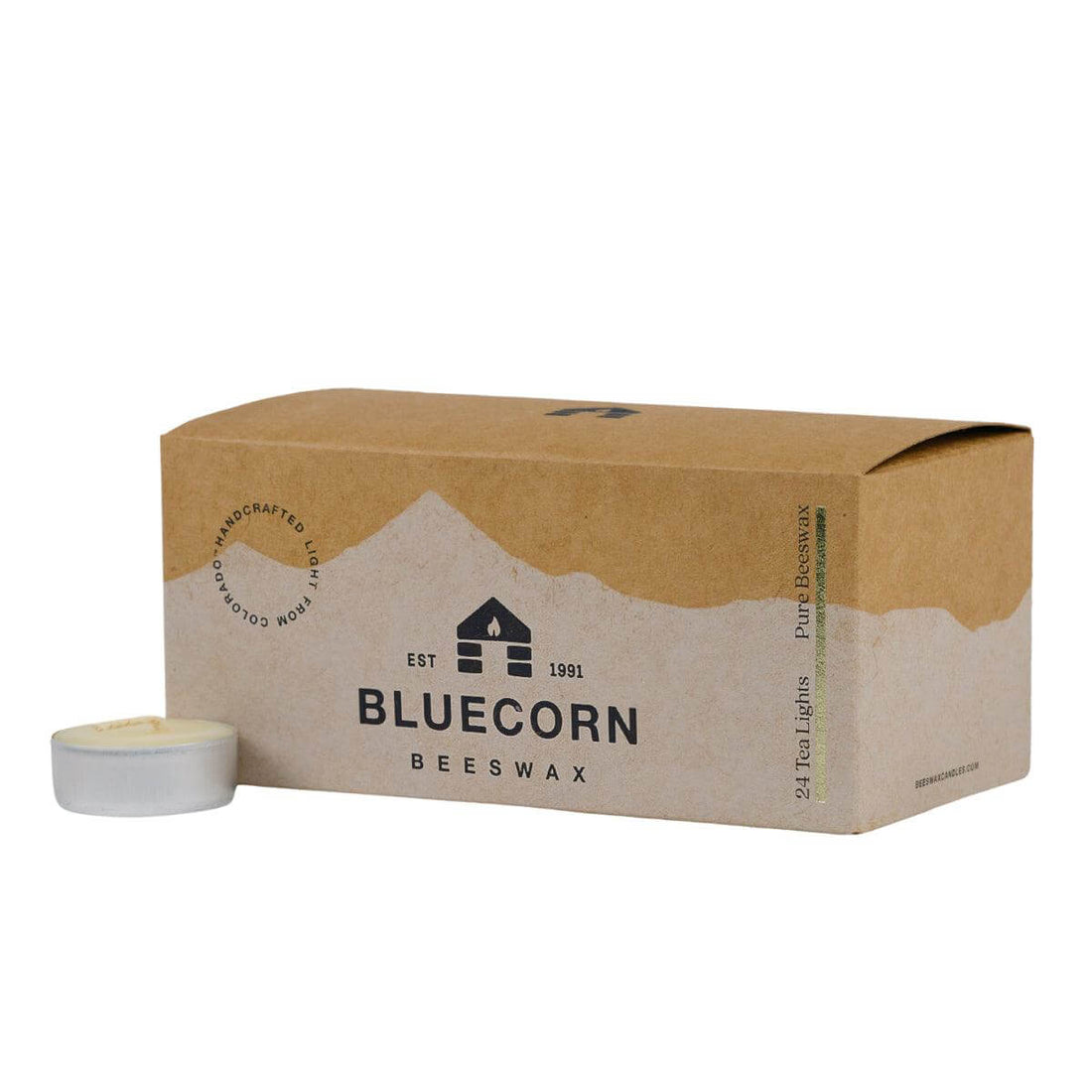 Pure Beeswax Tea Light Candles